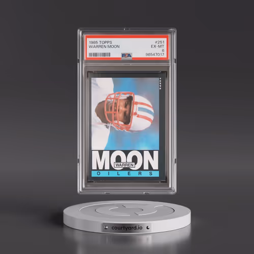 1985 Topps #251 Warren Moon (PSA 6 EX-MT)
