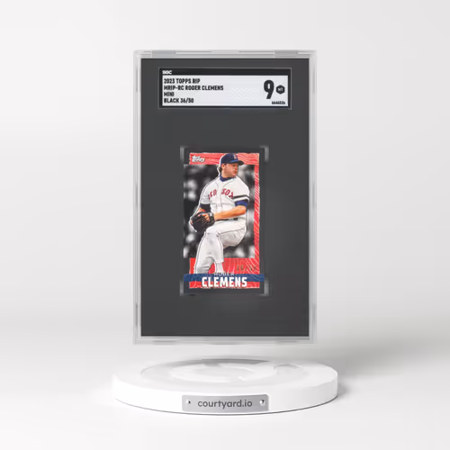 2023 Topps Rip #MRIP-RC Roger Clemens - Mini Black (SGC 9 MINT)