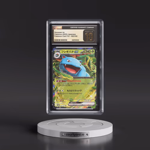 2023 Pokémon Card 151 #003/165 Venusaur ex - Holo (CGC 10 PRISTINE)