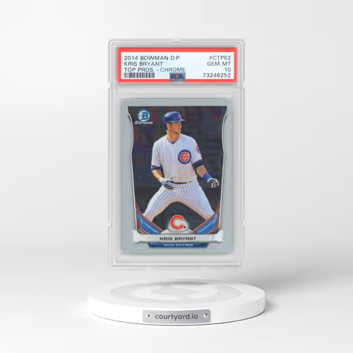 2014 Bowman Draft Picks Top Prospects #CTP62 Kris Bryant - Chrome (PSA 10 GEM MINT)