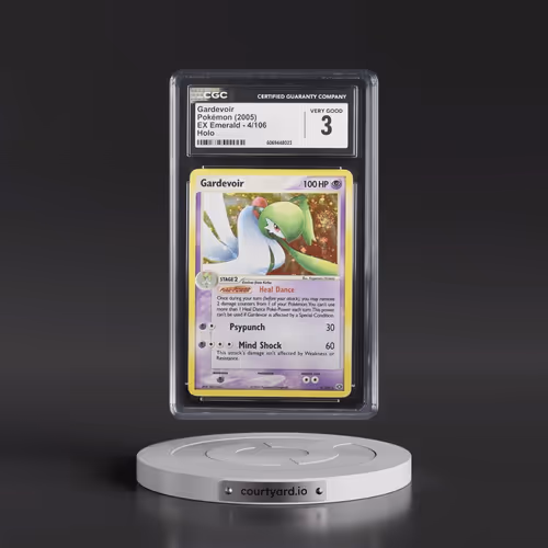 2005 EX Emerald #4/106 Gardevoir - Holo (CGC 3 VG)