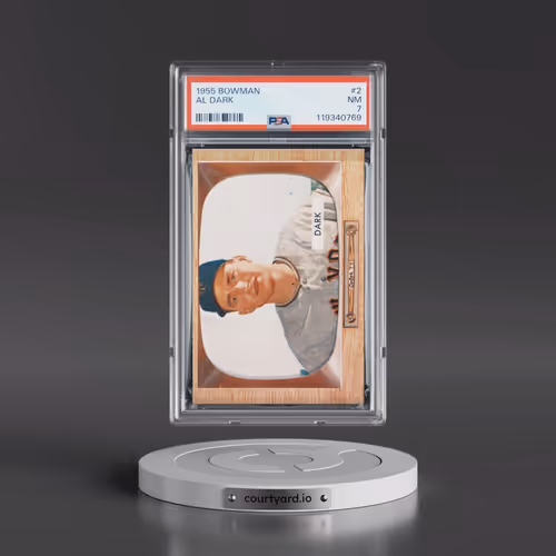 1955 Bowman #2 Al Dark (PSA 7 NM)