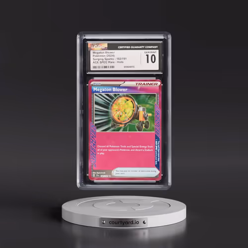 2024 Surging Sparks - SSP EN #182/191 Megaton Blower - ACE SPEC Rare Holo (CGC 10 GEM MINT)