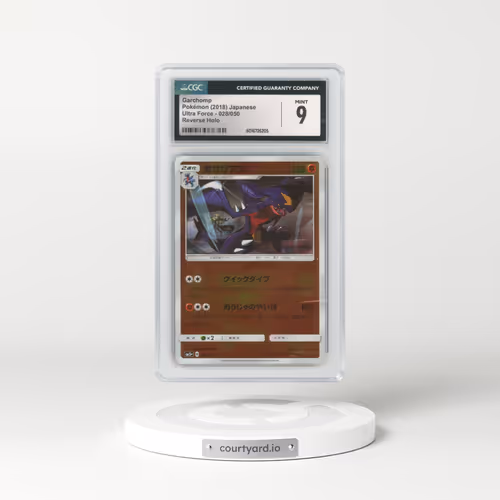 2018 Ultra Force - SM5+ #028/050 Garchomp - Reverse Holo (CGC 9 MINT)