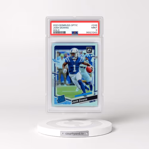 2023 Panini Donruss Optic #248 Josh Downs - Holo (PSA 9 MINT)