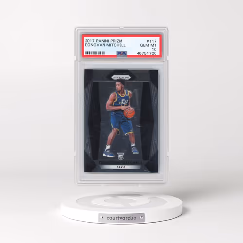 2017 Panini Prizm #117 Donovan Mitchell (PSA 10 GEM MINT)