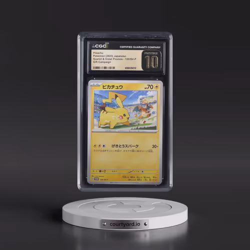 2022 Scarlet & Violet Promos #120/SV-P Pikachu - Gift Campaign (CGC 10 PRISTINE)