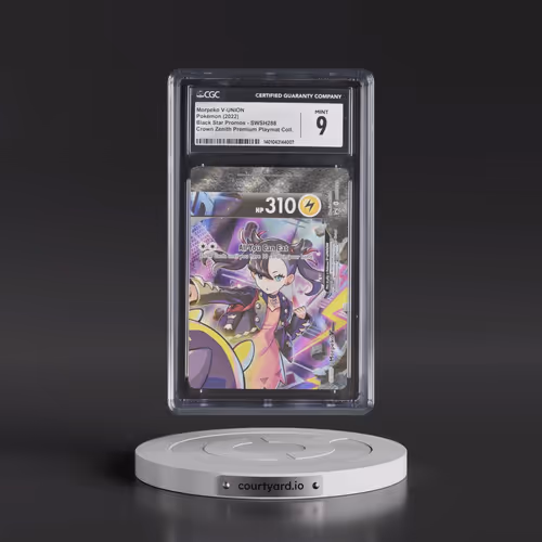 2023 Pokémon Swsh Black Star Promo #288 Morpeko V-Union - Full Art Crown Zenith Premium Playmat Coll