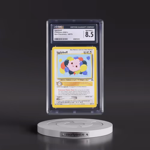 2001 Neo Discovery #40/75 Igglybuff (CGC 8.5 NM-MT+)