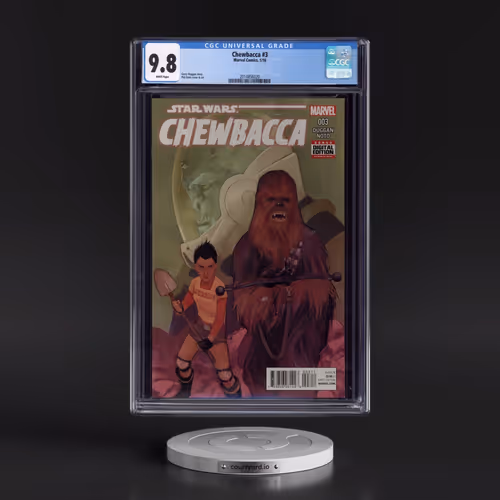 Chewbacca #3 CGC 9.8 White Pages (Marvel Comics, 1/16) - Universal