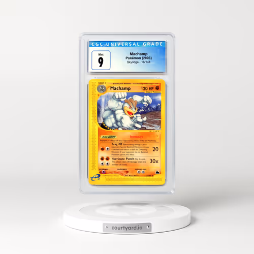 2003 Skyridge #16 Machamp (CGC 9 MINT)