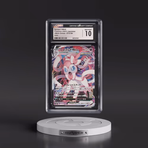 2021 VMAX Climax #075/184 Sylveon VMAX - Holo (CGC 10 GEM MINT)