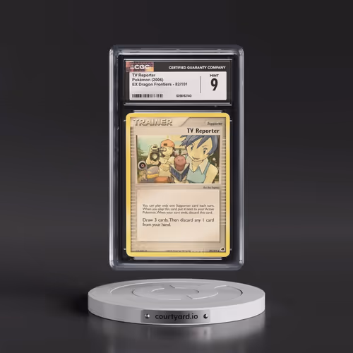 2006 EX Dragon Frontiers #82/101 TV Reporter (CGC 9 MINT)