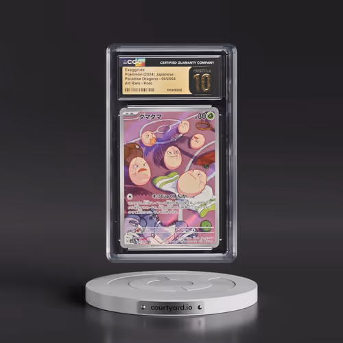 2024 Pokémon Sv7a-Paradise Dragona #065 Exeggcute - Art Rare (CGC 10 PRISTINE)