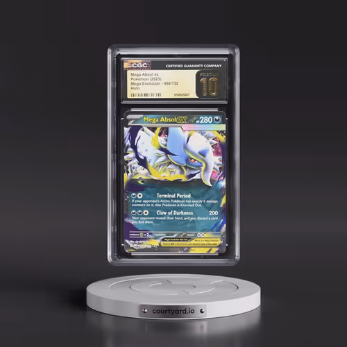 2025 Mega Evolution - MEG EN #086/132 Mega Absol ex - Holo (CGC 10 PRISTINE)