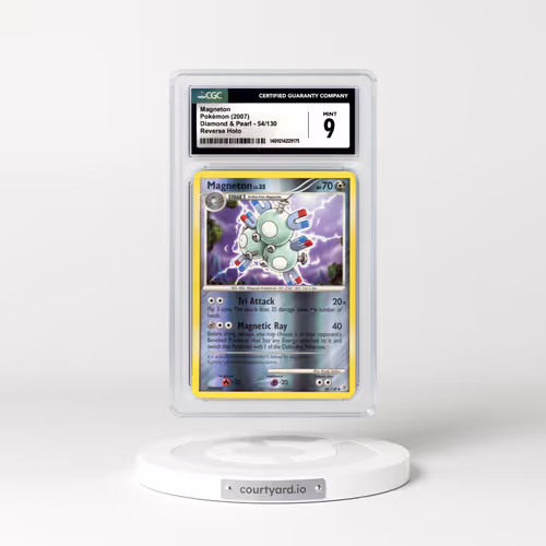 2007 Diamond & Pearl #54/130 Magneton - Reverse Holo (CGC 9 MINT)