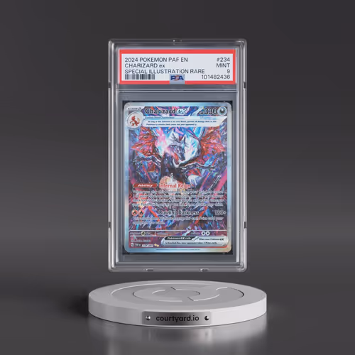 2024 Pokémon Paf EN-Paldean Fates #234 Charizard EX - Holo Special Illustration Rare (PSA 9 MINT)