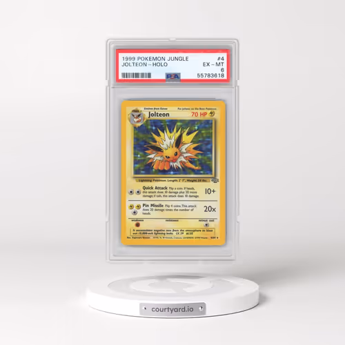 1999 Pokémon Jungle #4 Jolteon - Holo (PSA 6 EX-MT)