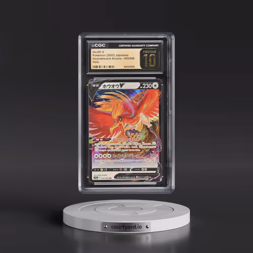 2022 Incandescent Arcana #055/068 Ho-Oh V - Holo (CGC 10 PRISTINE)