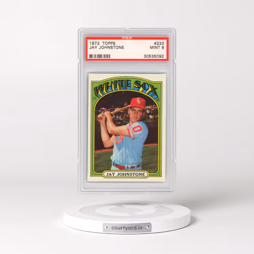 1972 Topps #233 Jay Johnstone (PSA 9 MINT)
