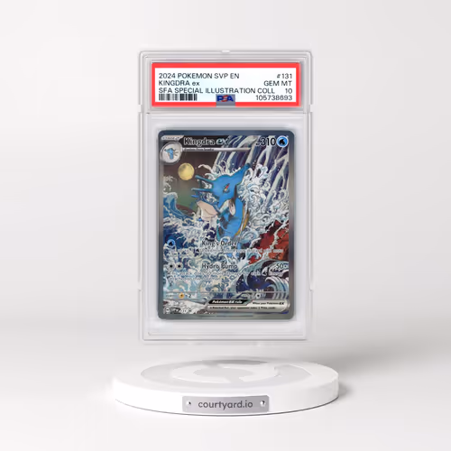2024 Pokémon Svp EN-SV Black Star Promo #131 Kingdra EX - Holo Shrouded Fable Special Illustration C