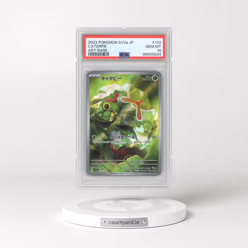 2023 Pokémon Sv2a-Pokemon 151 #172 Caterpie - Art Rare (PSA 10 GEM MINT)