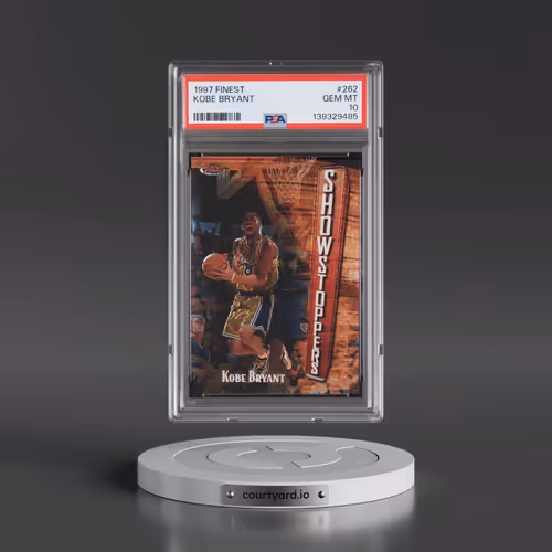 1997 Finest #262 Kobe Bryant (PSA 10 GEM MINT)