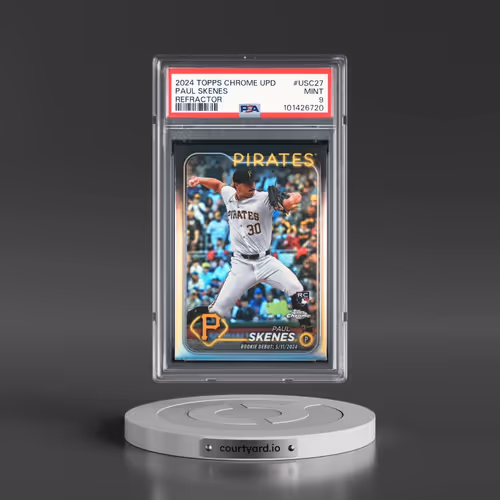 2024 Topps Chrome Update #USC27 Paul Skenes - Refractor (PSA 9 MINT)