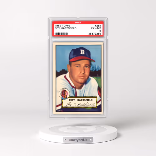 1952 Topps #264 Roy Hartsfield (PSA 6 EX-MT)