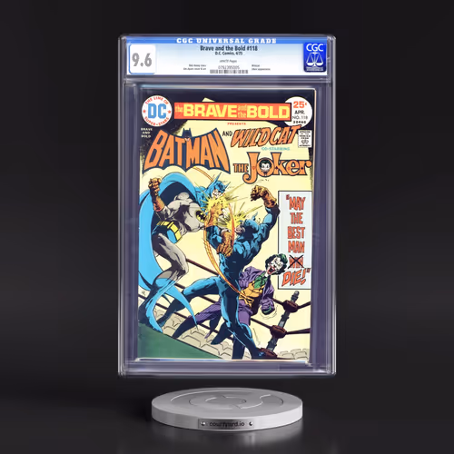 Brave and the Bold #118 CGC 9.6 White Pages (DC Comics, 4/75) - Universal