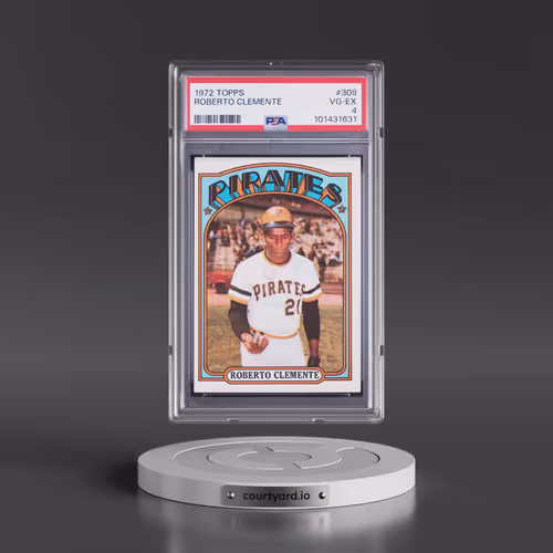 1972 Topps #309 Roberto Clemente (PSA 4 VG-EX)
