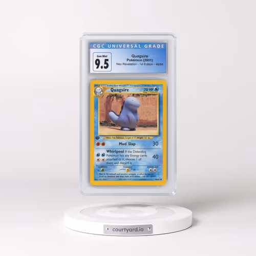 2001 Neo Revelation #48/64 Quagsire - 1st Edition (CGC 10 GEM MINT)