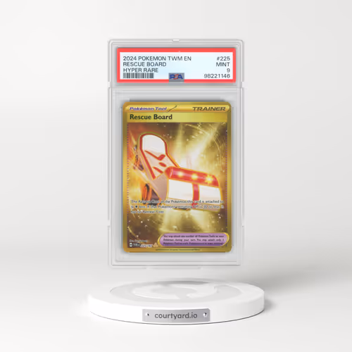 2024 Pokémon Twm EN-Twilight Masquerade #225 Rescue Board - Hyper Rare (PSA 9 MINT)