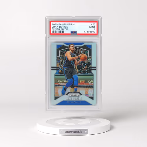 2019 Panini Prizm #75 Luka Doncic - Silver Prizm (PSA 9 MINT)