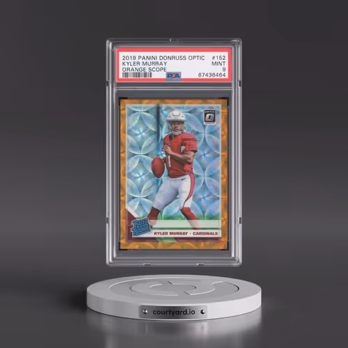 2019 Panini Donruss Optic #152 Kyler Murray - Orange Scope (PSA 9 MINT)