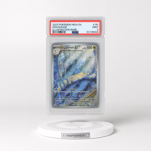 2023 Pokémon Mew EN-151 #181 Dragonair - Illustration Rare (PSA 9 MINT)