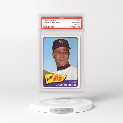 1965 Topps #50 Juan Marichal (PSA 8 NM-MT)