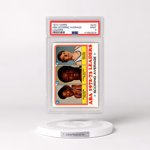 1973 Topps #234 Aba Scoring Average - Leaders (PSA 9 MINT)