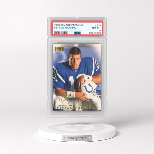 1998 Skybox Premium #231 Peyton Manning (PSA 8 NM-MT)