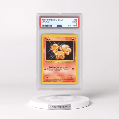 1999 Pokémon Game #68 Vulpix (PSA 9 MINT)
