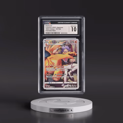2021 VMAX Climax #187/184 Charizard - Character Rare Holo (CGC 10 GEM MINT)