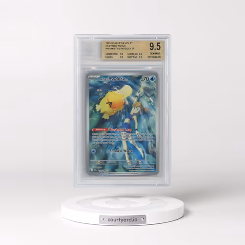 2025 Destined Rivals - DRI EN #193 Misty's Psyduck - Illustration Rare Holo (BGS 9.5 GEM MINT)