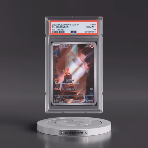 2023 Pokémon Sv2a-Pokémon 151 #168 Charmander - Art Rare (PSA 10 GEM MINT)