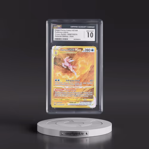 2023 Crown Zenith #GG67/GG70 Origin Forme Palkia VSTAR - Galarian Gallery Holo (CGC 10 GEM MINT)