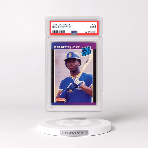 1989 Donruss #33 Ken Griffey Jr (PSA 9 MINT)
