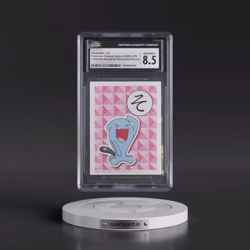 2000 Pokémon Adv. Generation Karuta (Sm. Pokeball Pat. Wobbuffet - So (CGC 8.5 NM-MT+)