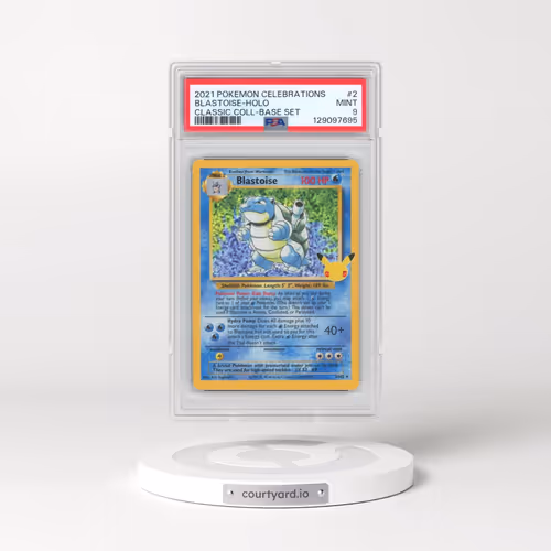 2021 Pokémon Celebrations Classic Collection #2 Blastoise - Holo (PSA 9 MINT)