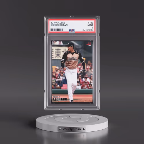2015 Calbee #183 Shohei Ohtani (PSA 9 MINT)