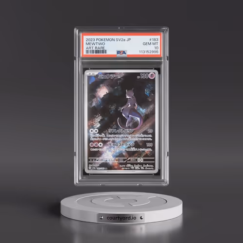 2023 Pokémon Sv2a-Pokemon 151 #183 Mewtwo - Art Rare (PSA 10 GEM MINT)