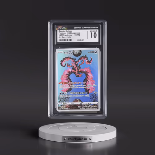 2022 VSTAR Universe #190/172 Galarian Moltres - Art Rare Holo (CGC 10 GEM MINT)